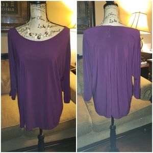 💜 Women's Cold Shoulder w/gold embellishments on sleeves